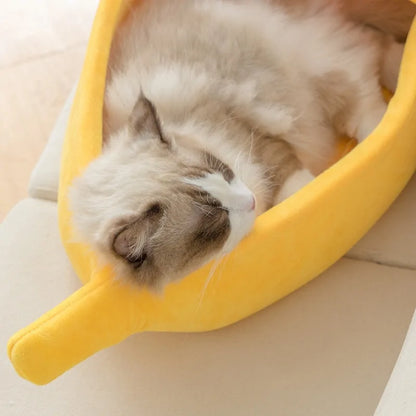 Bananen kattenmand