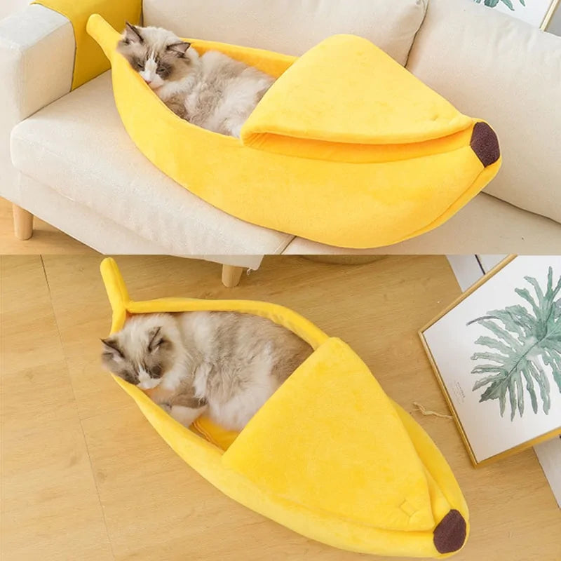 Bananen kattenmand