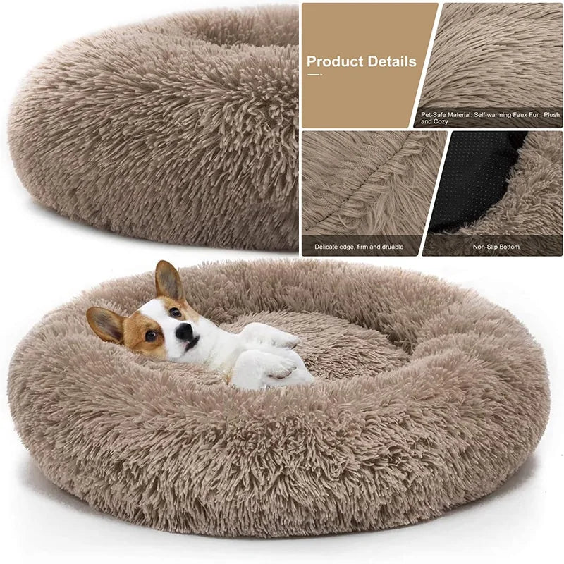 Hondenbed Comfortabele donutknuffel